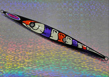 Load image into Gallery viewer, Kilo-Monster Jig - 1,000gram - Holographic Orange / Purple / UltraGlow
