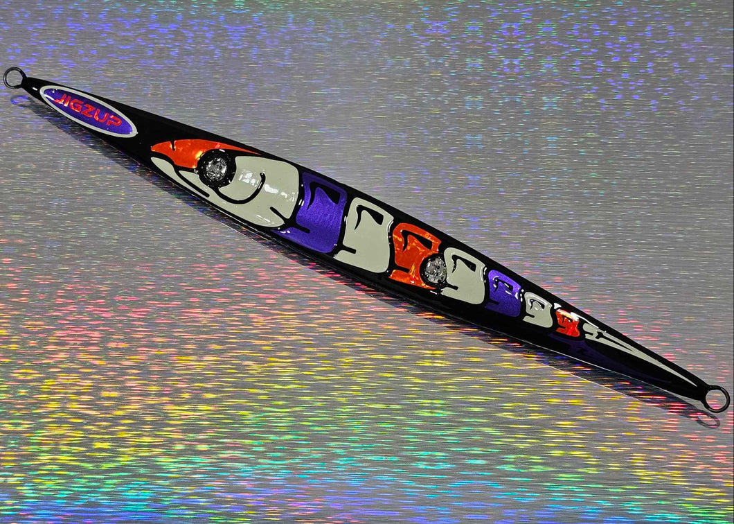 Kilo-Monster Jig - 1,000gram - Holographic Orange / Purple / UltraGlow