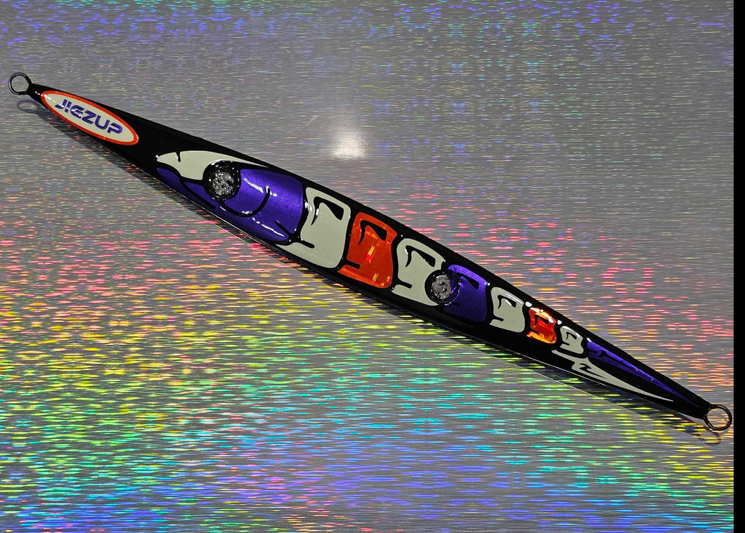 Kilo-Monster Jig - 1,000gram - Holographic Orange / Purple / UltraGlow