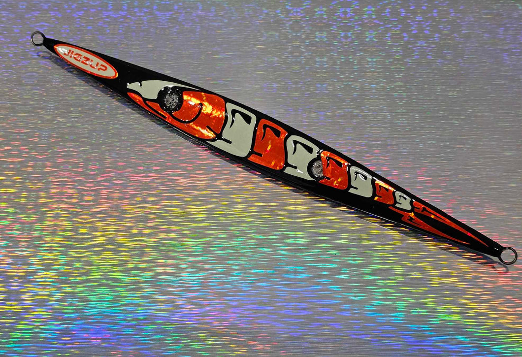 Kilo-Monster Jig - 1,000gram - Holographic Orange / UltraGlow