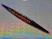 Load image into Gallery viewer, Kilo-Monster Jig - 1,000gram - Holographic Orange / Purple / UltraGlow

