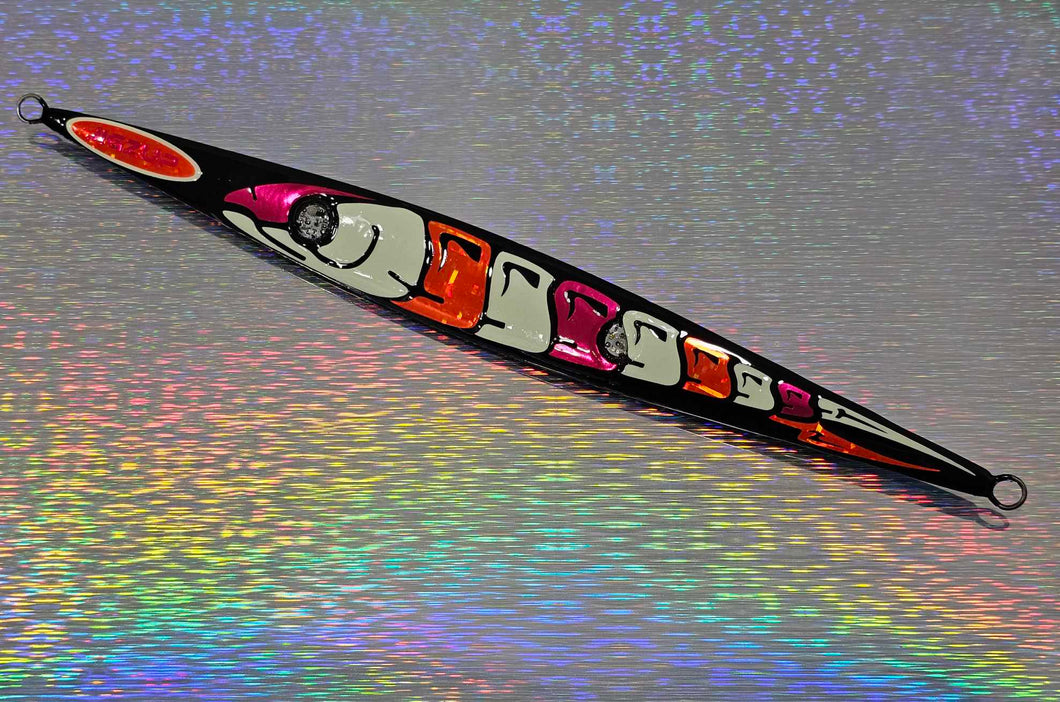 Kilo-Monster Jig - 1,000gram - Holographic Orange / Pink / UltraGlow